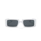 Rectangle Date Display Sunglasses