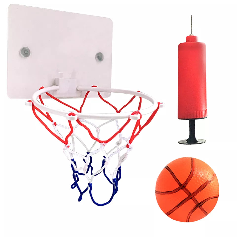 Mini Basketball Box Set Kids Indoor Game Kids Toys Backboard Hoop Netball Board for Easy Safety Exercise Accessories