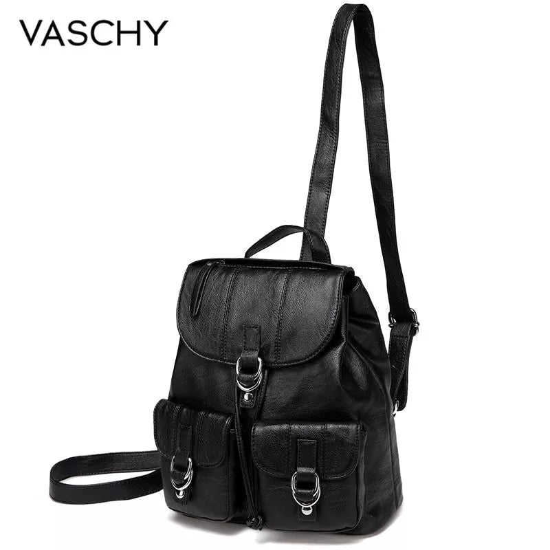 Mini Leather Backpack