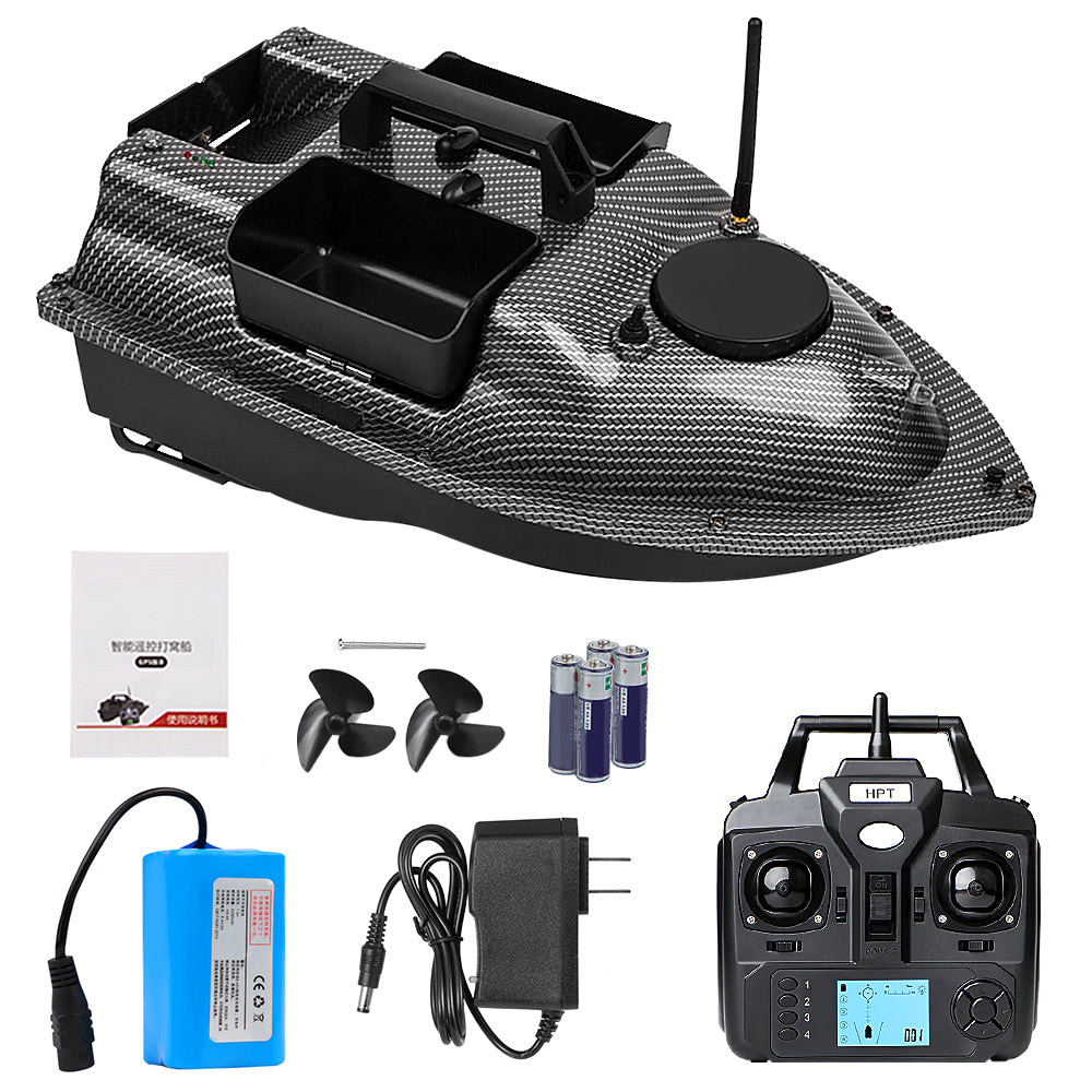 VIP 2PCS V18 Smart RC Bait Boat Toys Wireless Fish Finder Ship Boat Remote Control 500M Fishing Boats Speedboat Fishing Tool