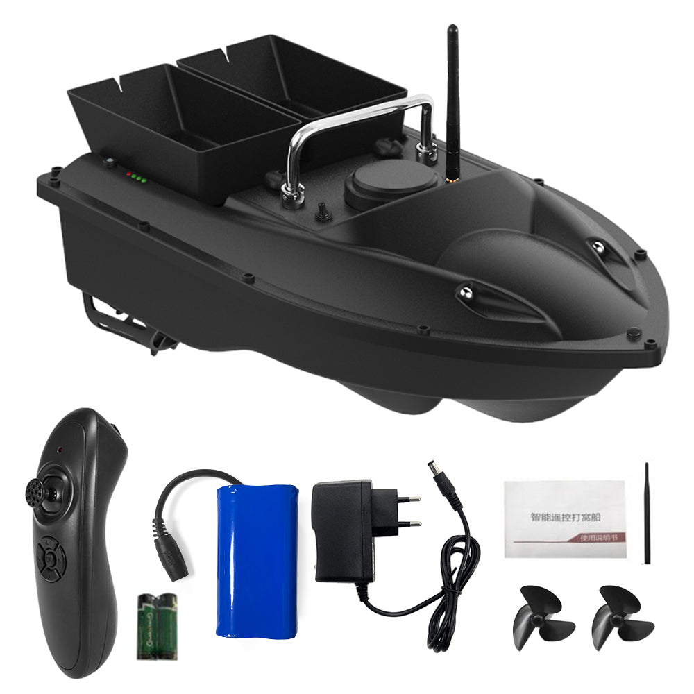 VIP 2PCS V18 Smart RC Bait Boat Toys Wireless Fish Finder Ship Boat Remote Control 500M Fishing Boats Speedboat Fishing Tool