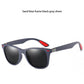 Magnetic Polarized Keyhole Sunglasses