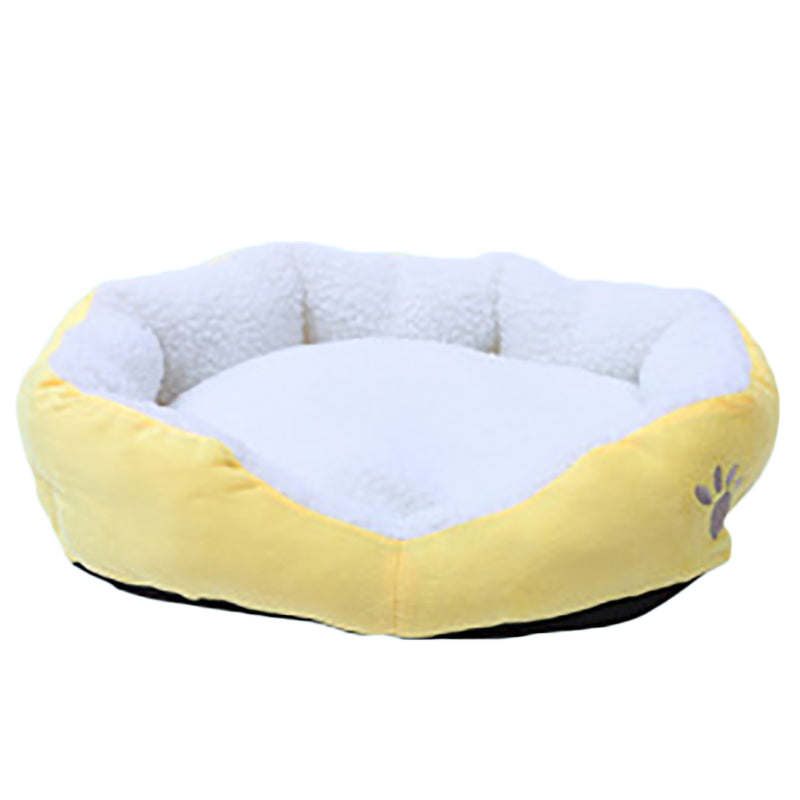 Pet Dog Bed House Warm Plush Dog Cushion Soft Puppy Kennel Sofa Washable Sleeping Nest Pet Bed  Mats for Small Dogs Pet Products