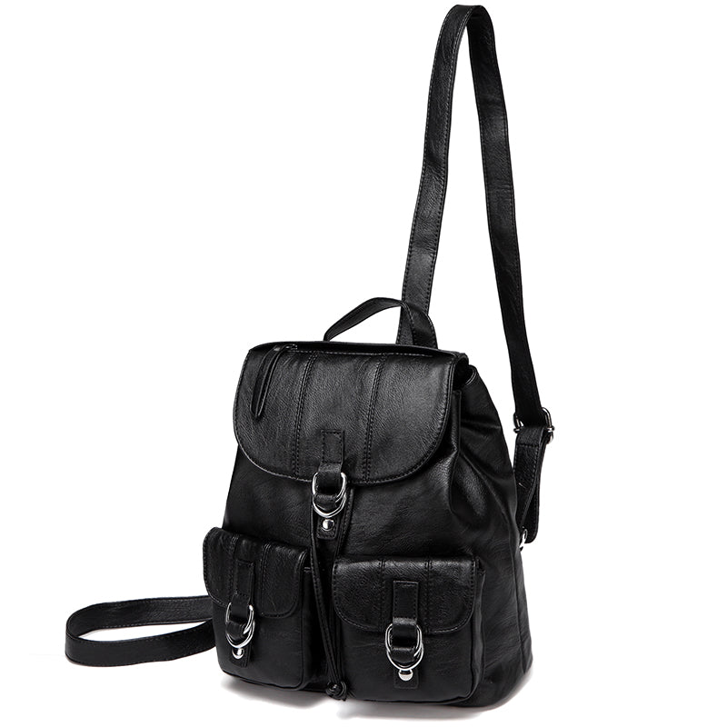 Mini Leather Backpack