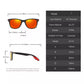 Magnetic Polarized Keyhole Sunglasses