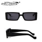 Rectangle Date Display Sunglasses