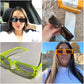 Rectangle Date Display Sunglasses