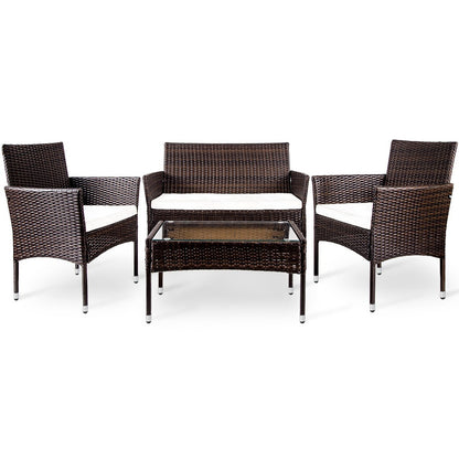 Rattan Table Set