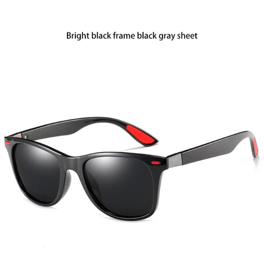 Magnetic Polarized Keyhole Sunglasses