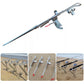 Stainless Steel Fishing Rod Holder Automatic Adjustable Sea Pole Ground Bracket Spring Support Stand Fishing Tool Accessories