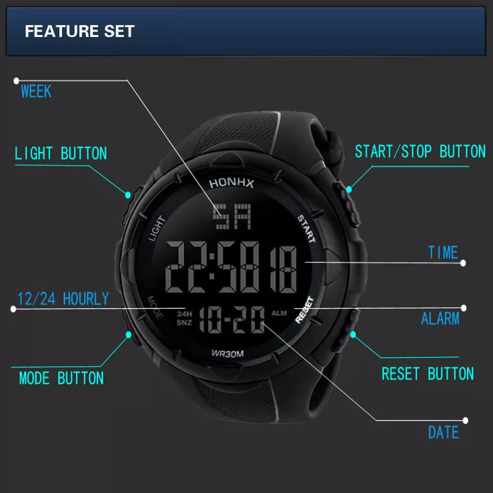 Heavy Duty Digital Watch