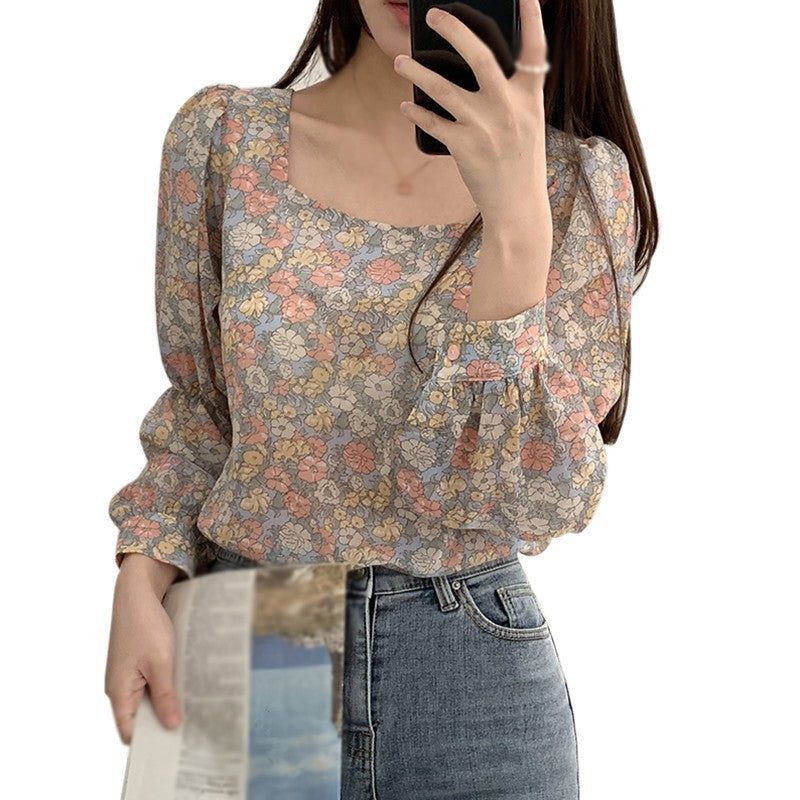 Flower Print Shirt