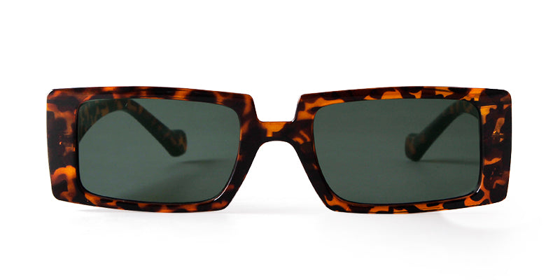 Rectangle Date Display Sunglasses