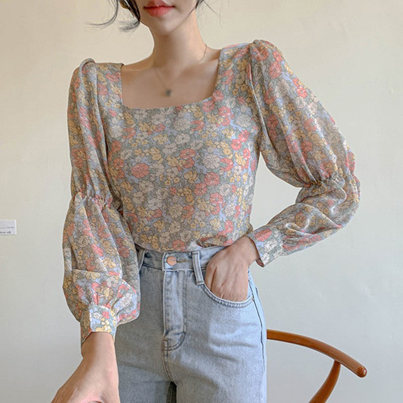 Flower Print Shirt