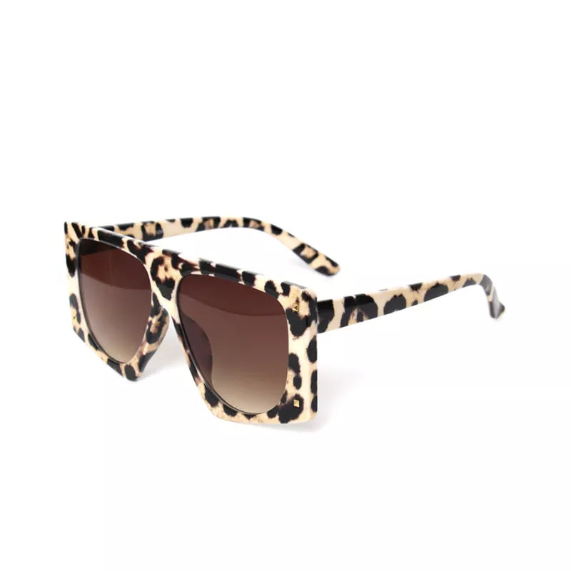 Leopard Print Sunglasses