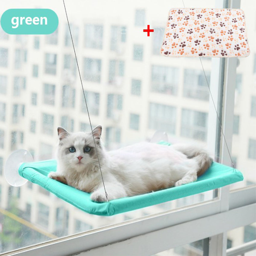 Indoor Hanging Glass Pet Hammock