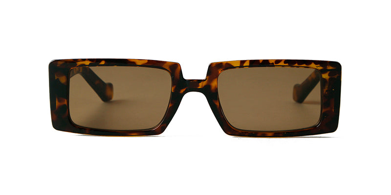 Rectangle Date Display Sunglasses