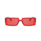 Rectangle Date Display Sunglasses