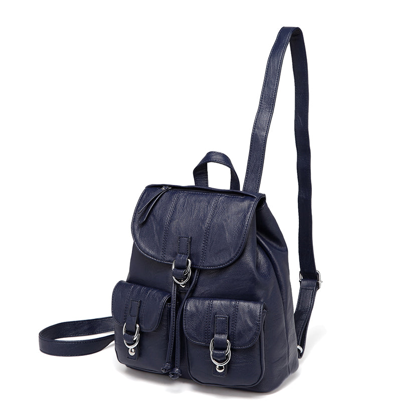 Mini Leather Backpack