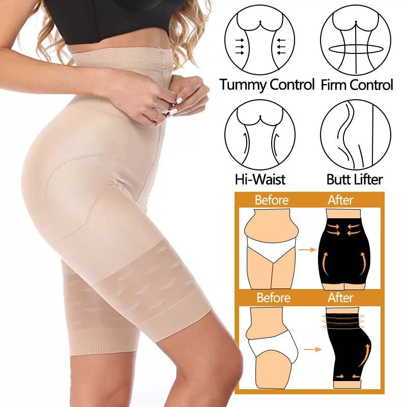 Womens Slim High Waisted Body Organiser