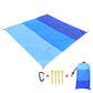 Large Size Beach Towels Mat Sand Beach Blanket Sand Proof Oversized Pocket Beach Swimming Pool Mat Beach Accessories Picnic Mat