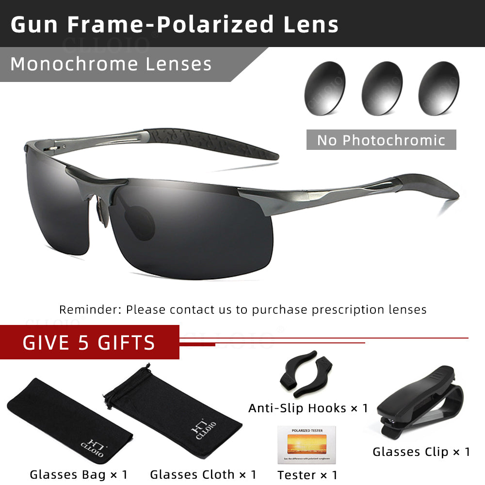 Polarized Round Clear Glasses