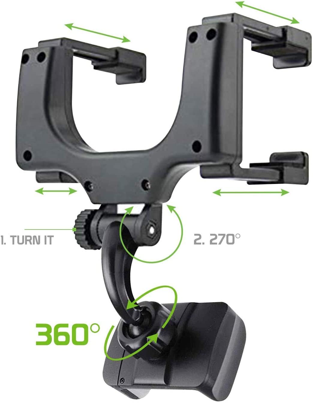 Rear Bluetooth Phone Mount