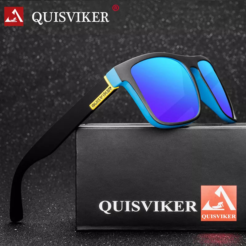 QUISVIKER Polarized Glasses 10 Colors Men Women Cycling Glasses Skiing Eyewear Camping Goggles Hiking Driving Sport Sunglasses