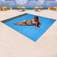 Large Size Beach Towels Mat Sand Beach Blanket Sand Proof Oversized Pocket Beach Swimming Pool Mat Beach Accessories Picnic Mat